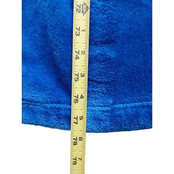 Disney Pixar Lightning McQueen Plush Blanket 78x59 Blue Fluffy Cars Boy Pop Art - Picture 5 of 7